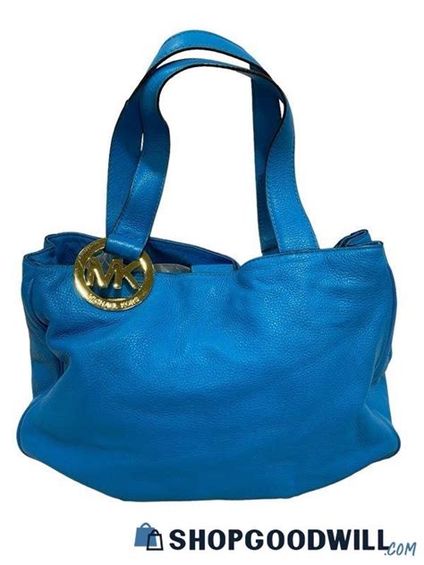 michael kors ocean blue purse